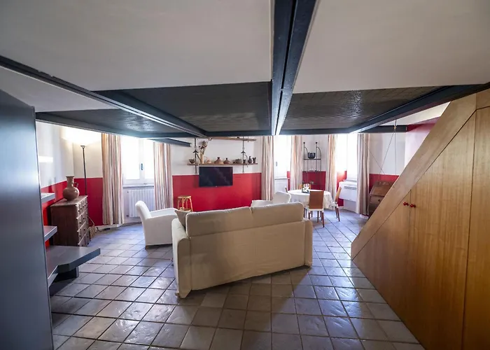 The Scarlet Loft In Trastevere Lägenhet Rom